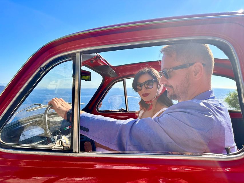 Sorrento Coast Couples Photo Tour by Vintage Fiat 500 - Why the Fiat 500 changes the feel of the tour