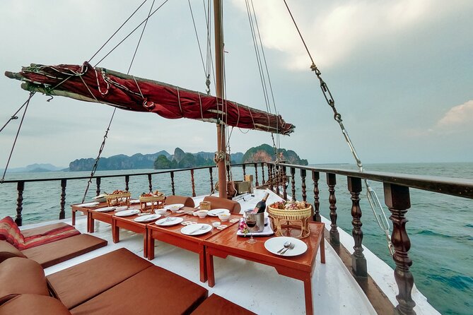 Sunset Culinary & Romance Cruise – Krabi - Railay from the water