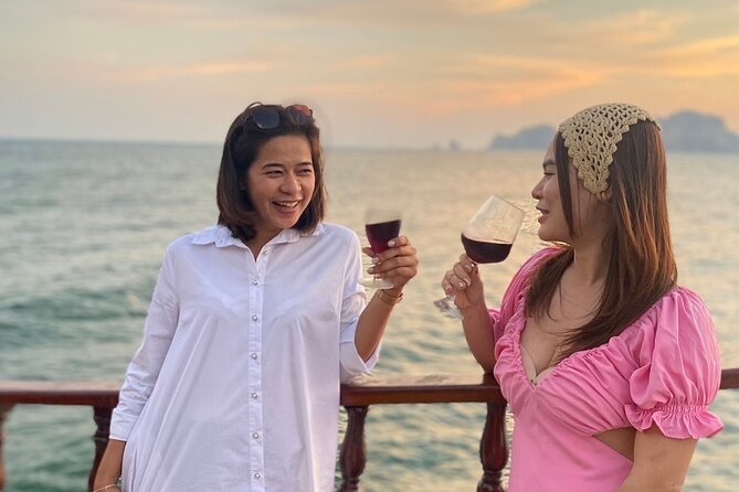 Sunset Culinary & Romance Cruise – Krabi - Ko Poda, the first island stop