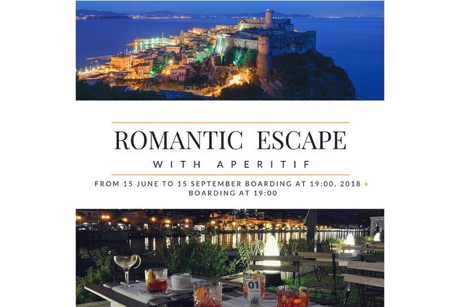 Sunset Romantic Escape with Aperitif - Key points at a glance