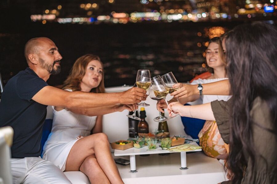 Tenerife South: Romantic Night Cruise - Food, drinks, blankets, and comfort