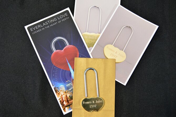 The Romance Package (Bell Tower tour for 2 people, plus personalised Love Lock) - Practical planning for your Perth visit