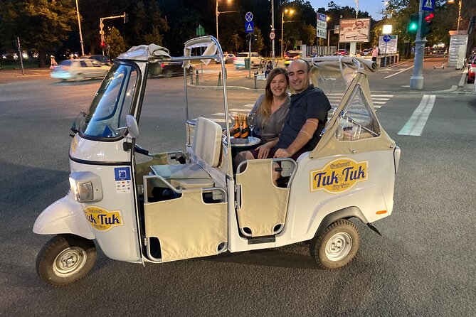 Tuk Tuk Bucharest Romantic Tour with miniBAR - Triumph Arch: a strong photo stop
