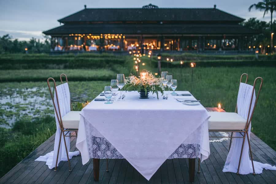 Ubud: Romantic Dinner among the Rice Fields - Arriving at Tanah Gajah near Ubud