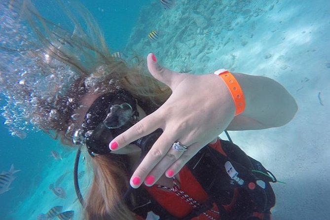 Underwater Marriage Proposal - Champagne aboard the private catamaran