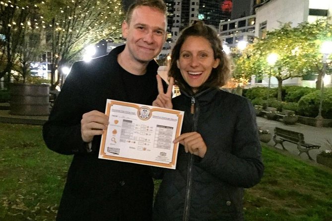 Valentines Day Games in Downtown Vancouver - Starting the case at 555 W Hastings Street