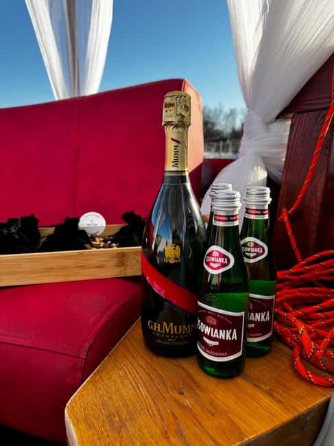 Warsaw: Romantic Cruise with Prosecco–Birthdays & Proposals - Warsaw from the river, not the pavement