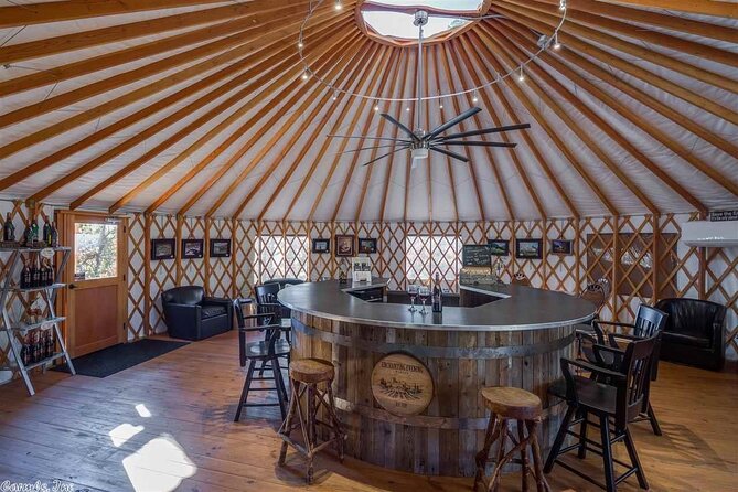 Wine making fun - Art or Chemistry? Date night fun west of Little Rock - Starting in the wine-tasting yurt
